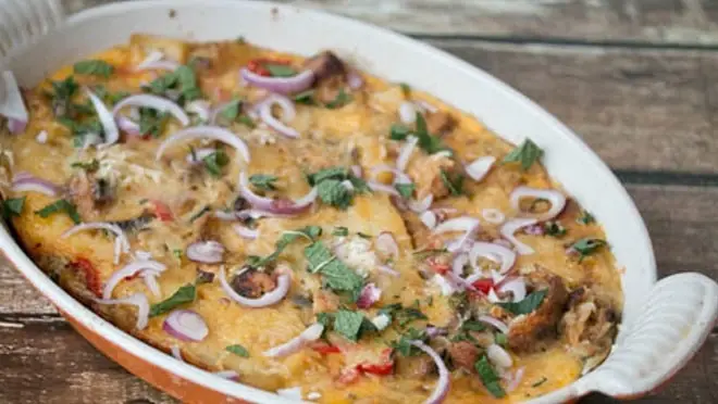 Leftover frittata