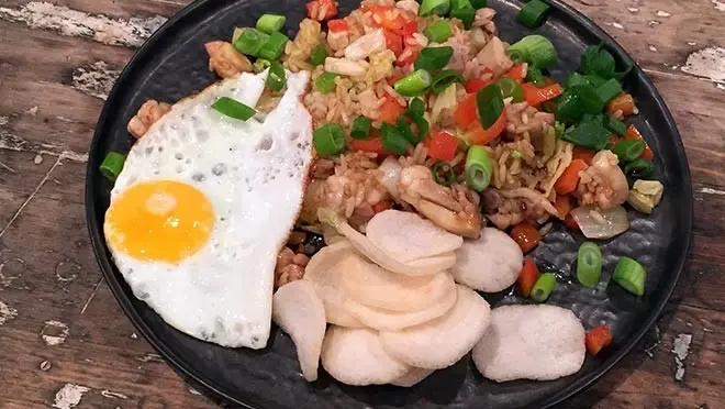 Danny’s nasi goreng