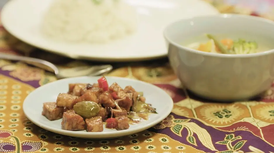 Sambal goreng tempeh