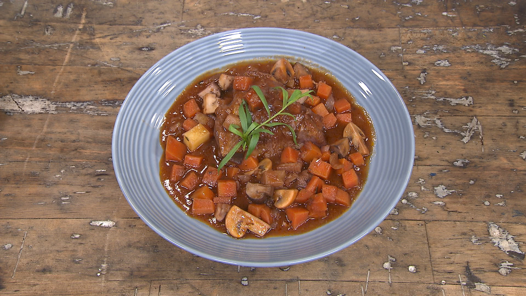 Snelle coq au vin