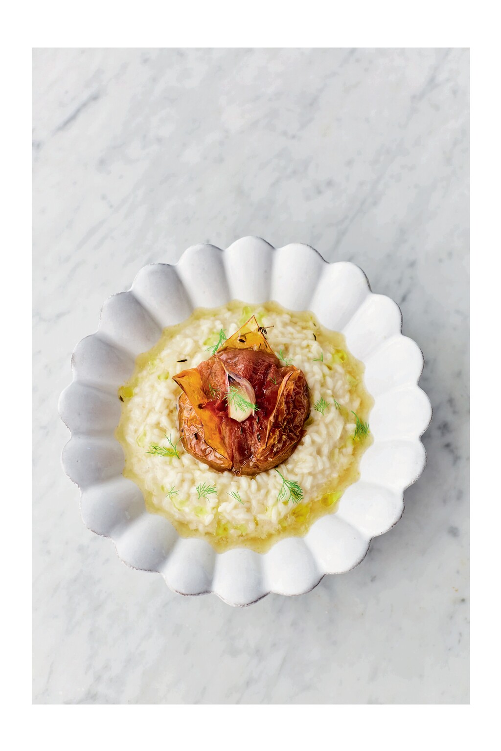 achtergrond weggooien Weggooien Jamie Oliver's risotto met geroosterde tomaat - 24Kitchen