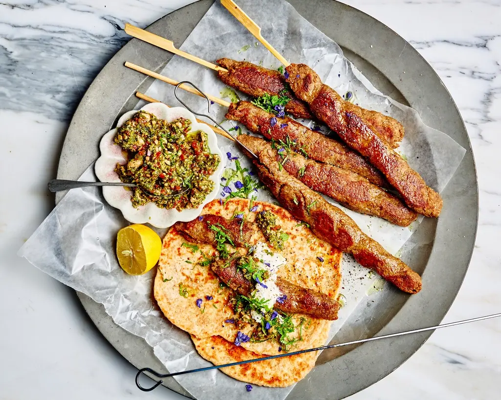 Vegetarische kebab