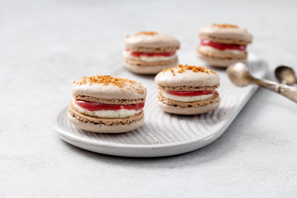 Cheesecakemacarons recept 24Kitchen