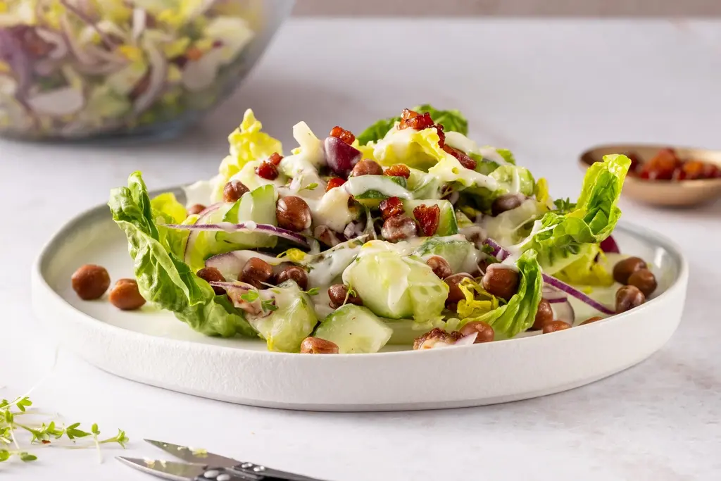 Kapucijnersalade met karnemelkdressing