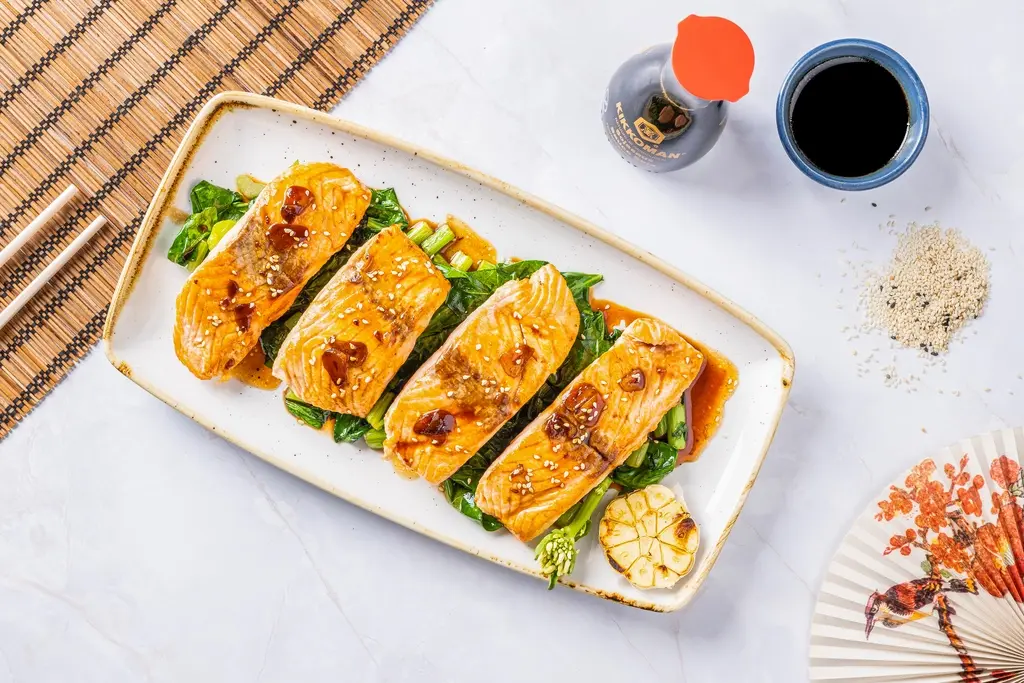 Zalm teriyaki