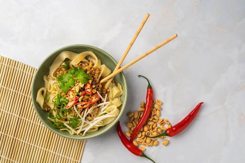 Authentieke Dan Dan noodles
