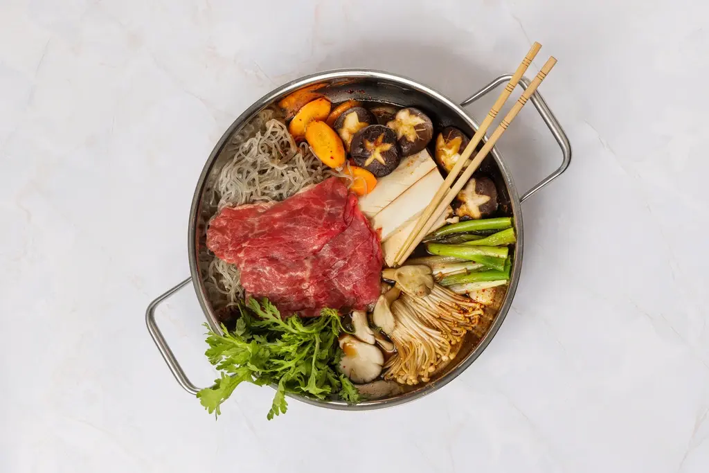 Koreaanse beef hot pot