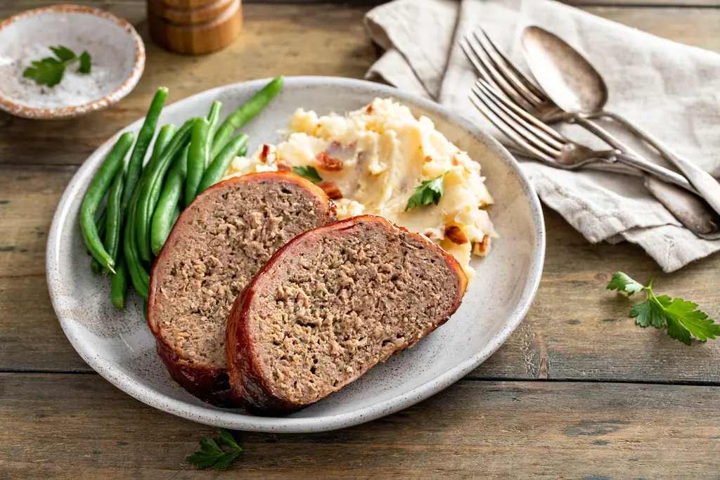 Indisch gehaktbrood