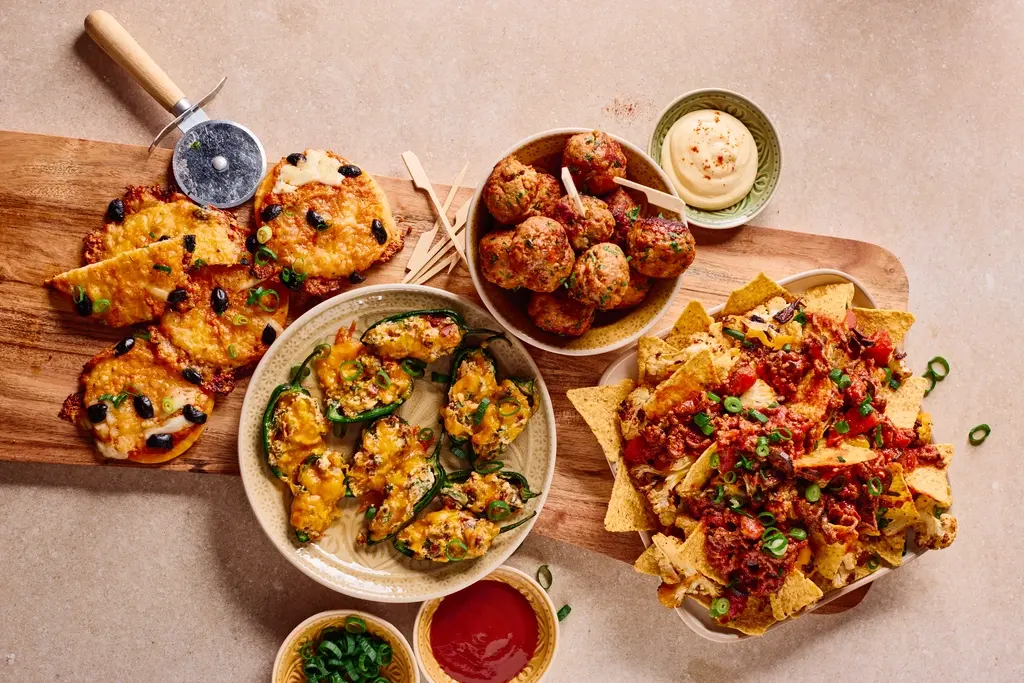 Tapas-borrelplank