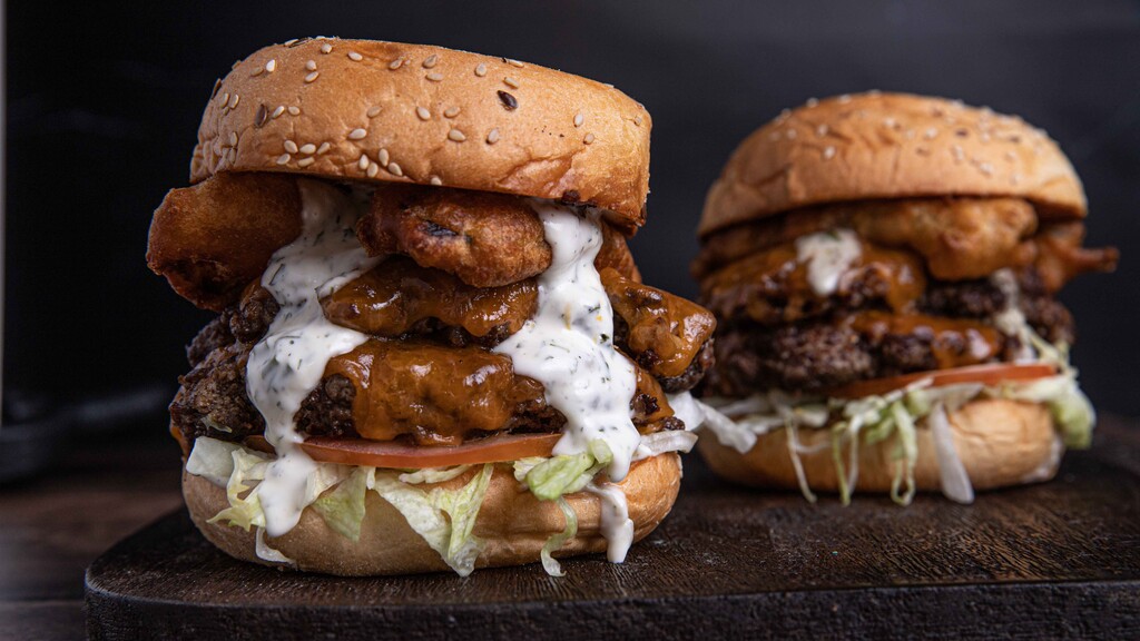 Smashburger van de BBQ recept 24Kitchen