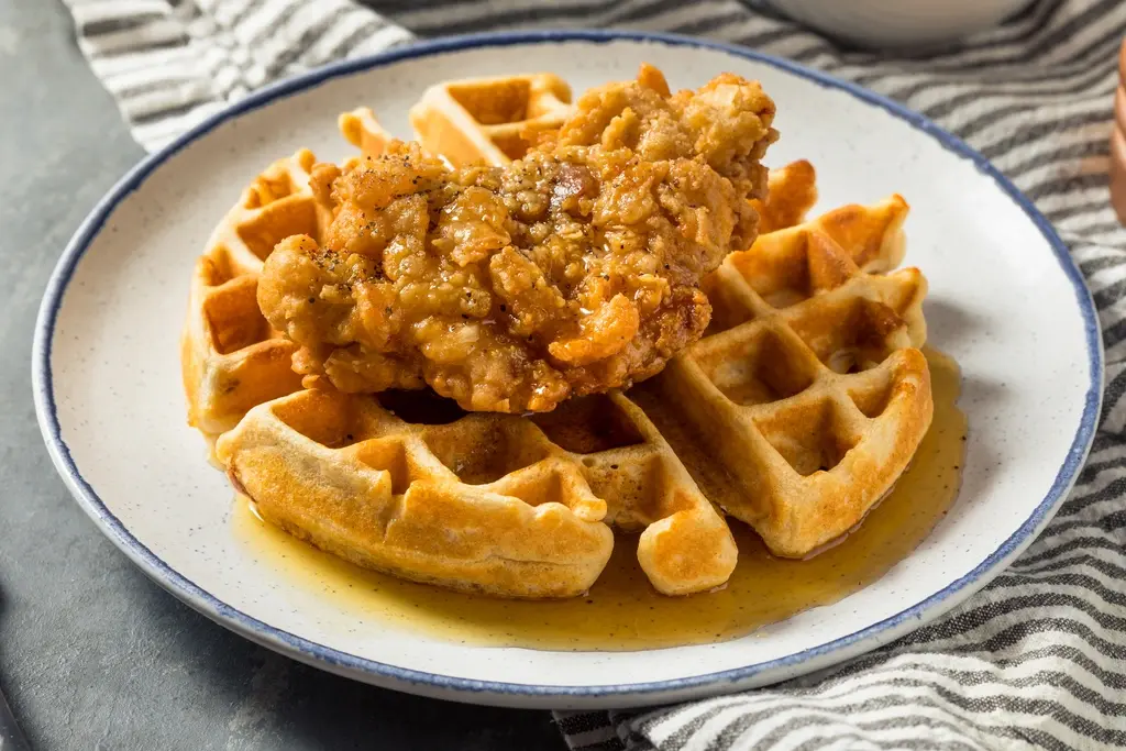Chicken en waffles