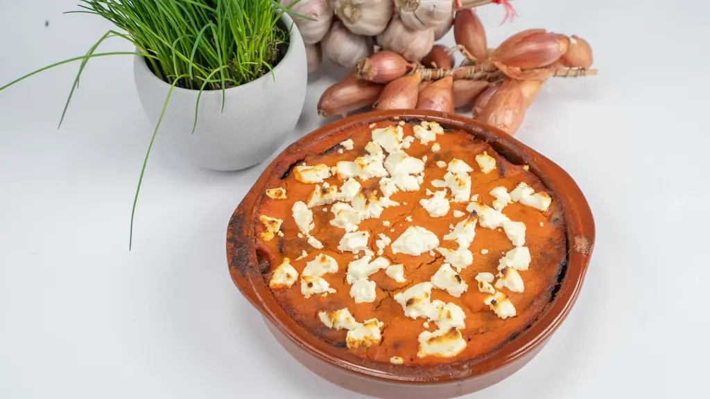 Aubergine-lasagne van de BBQ