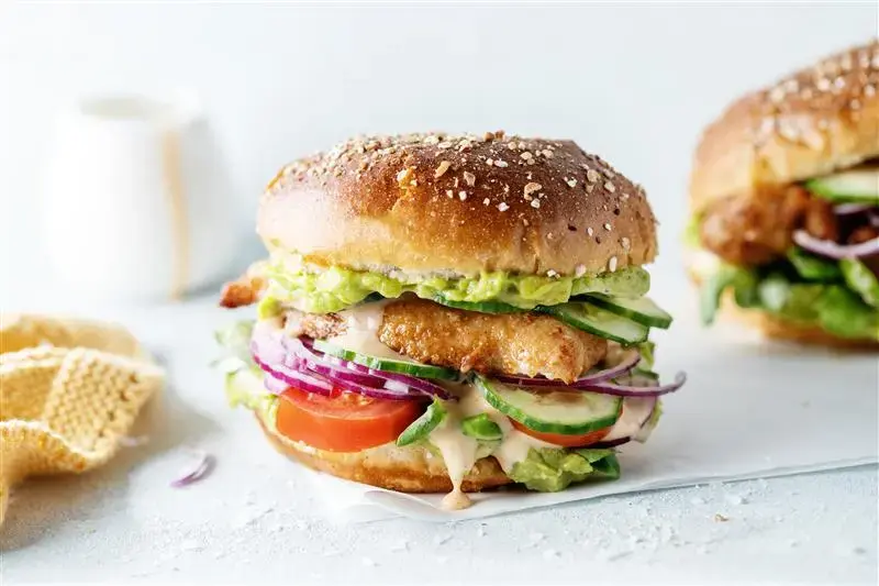 Oesterzwamburgers met jalapeños
