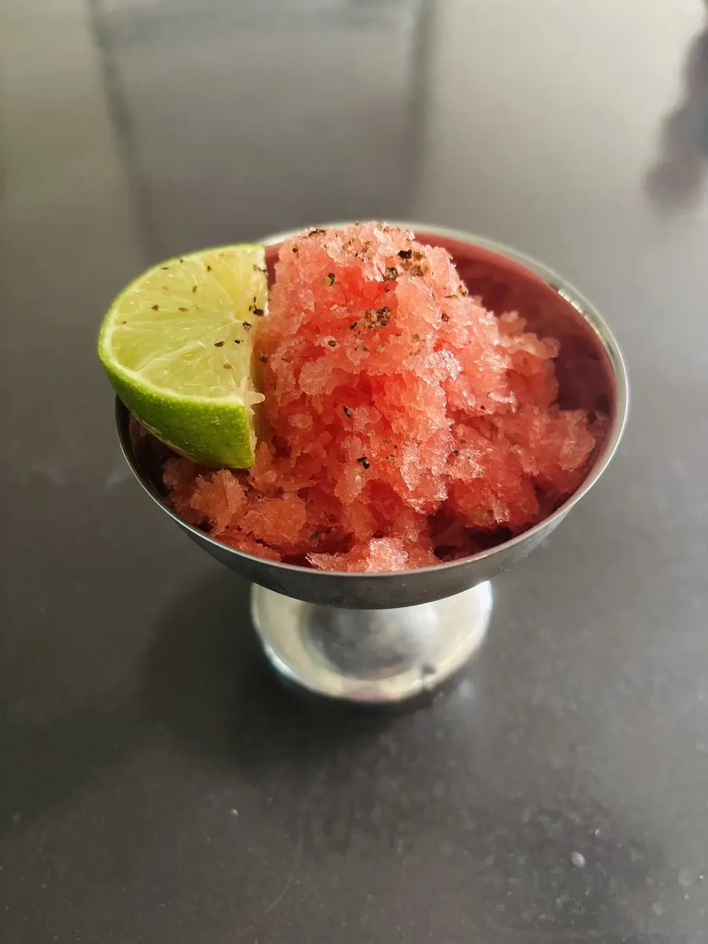 Watermeloen-granita