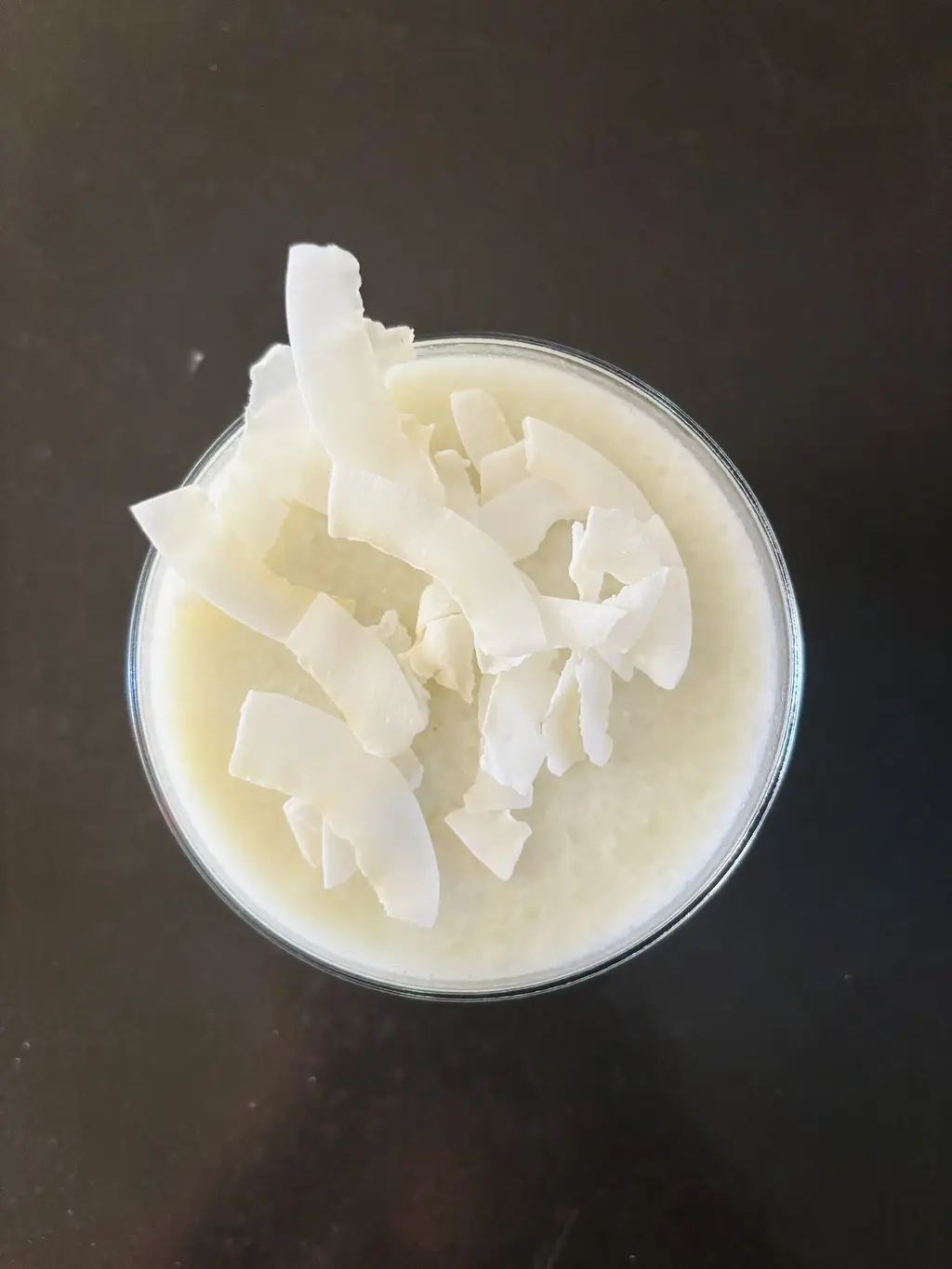 Meloen-kokospudding